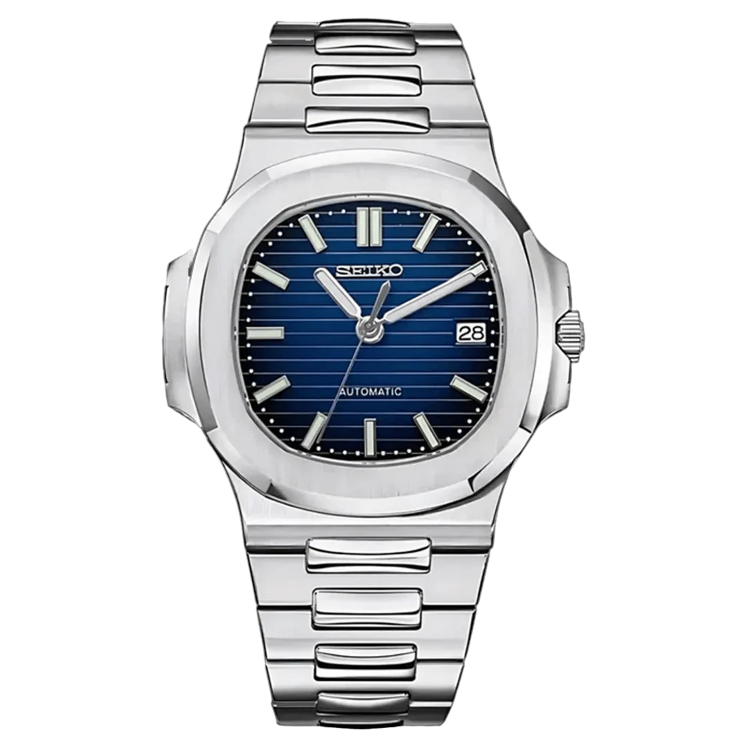 Nautilus(Blue)-Seiko mods