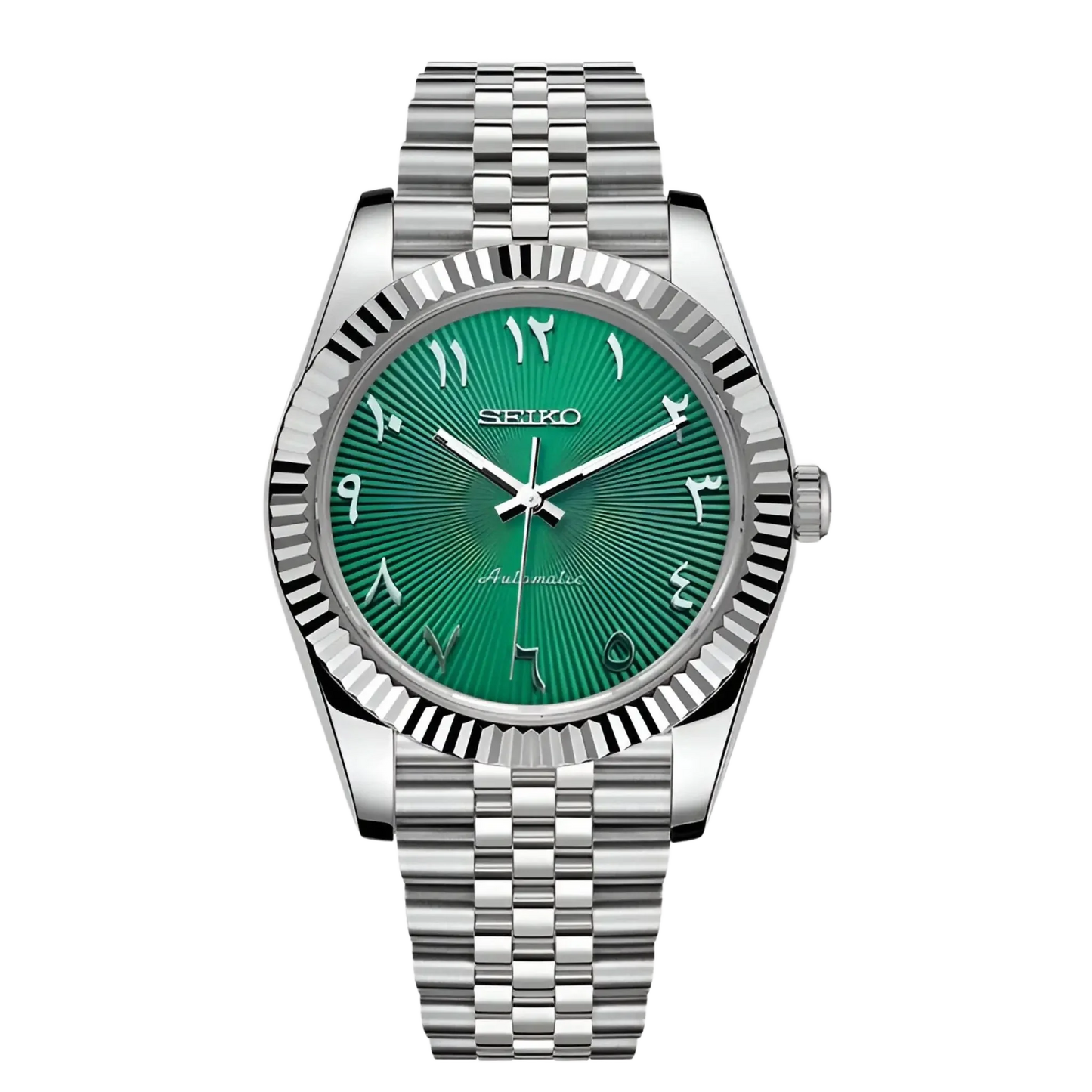 Arabic Dial(Green)-Seiko mods