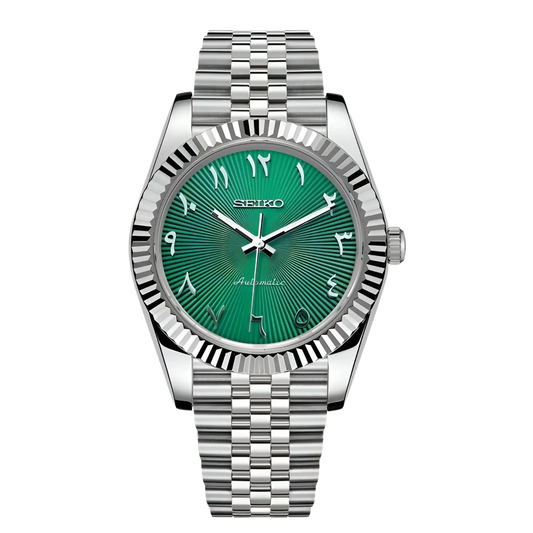 Arabic Dial(Green)-Seiko mods