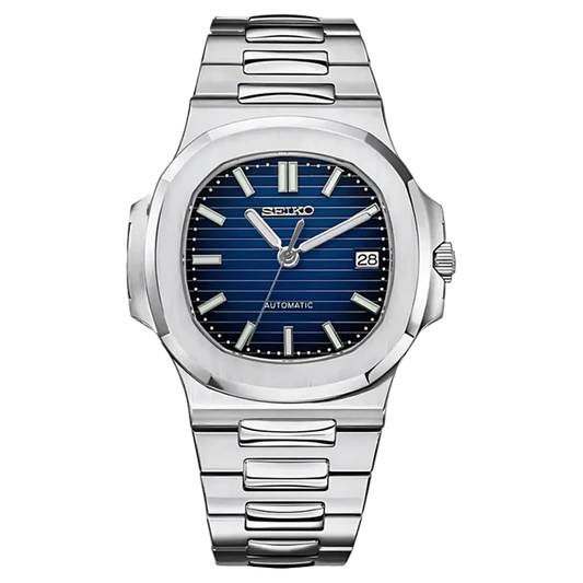 Nautilus(Blue)-Seiko mods
