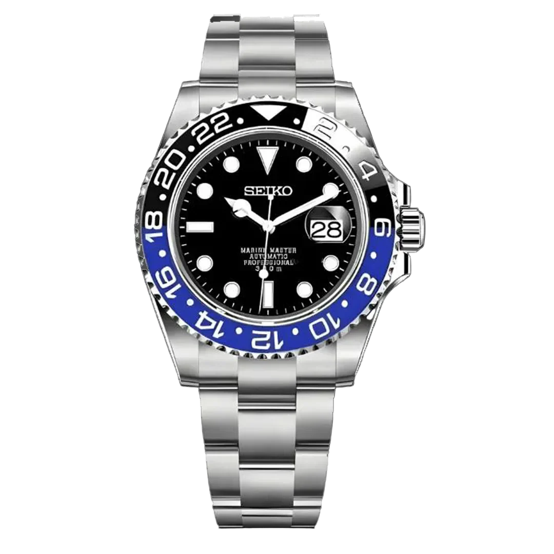 Batman GMT-Seiko mods