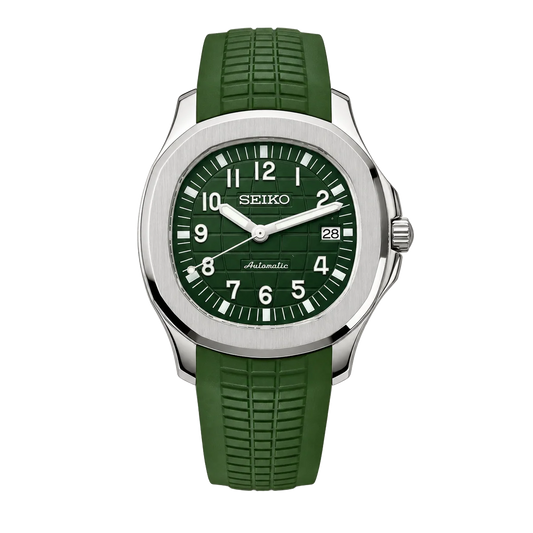Aquanaut(green)-Seiko mods