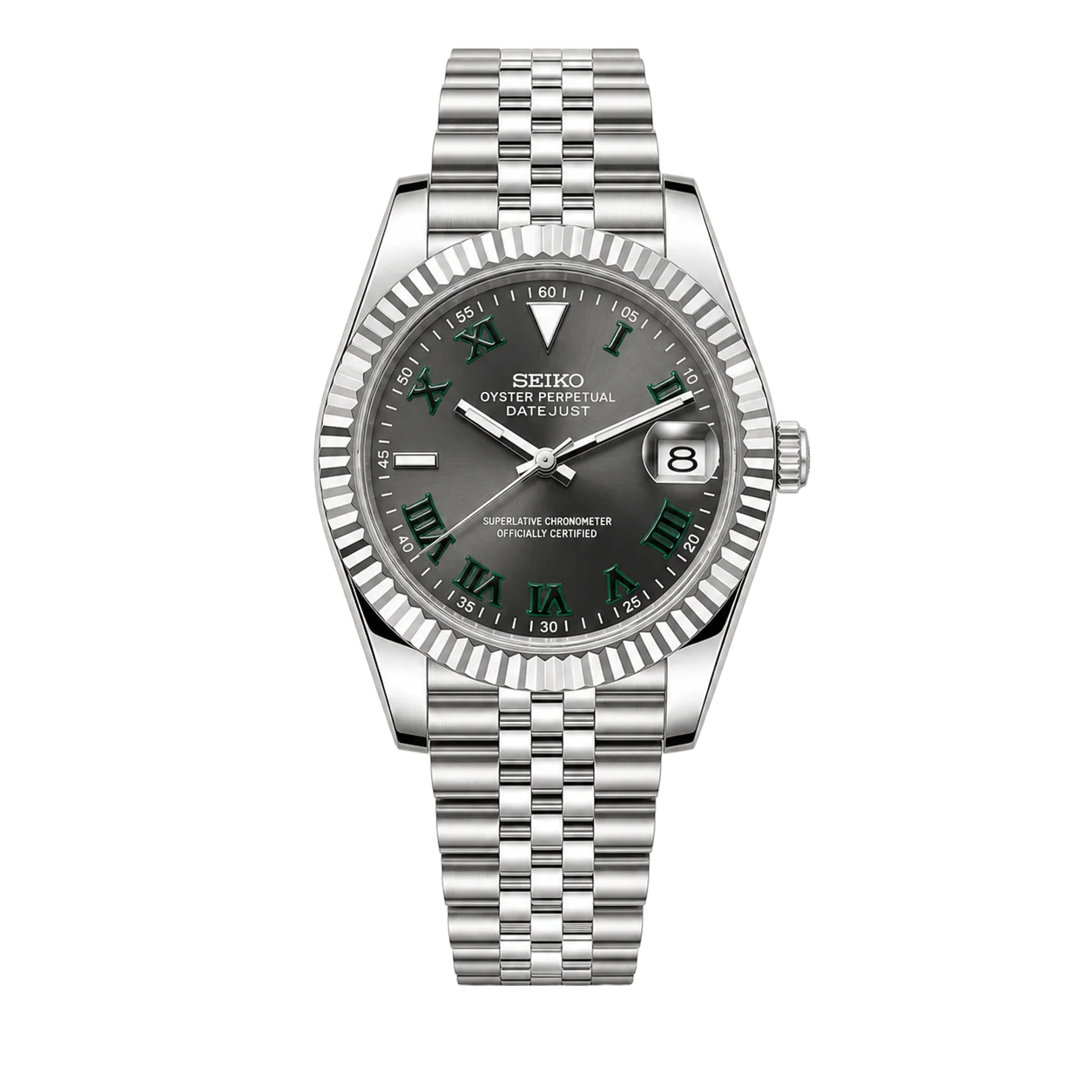 Wimbledon Datejust-Seiko mods