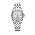 Datejust black diamond dial Luxury automatic watch - MatiMods