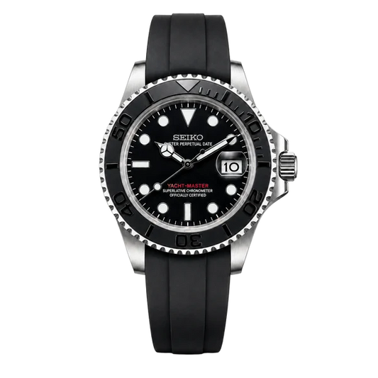 YachtMaster(silver)-Seiko mods