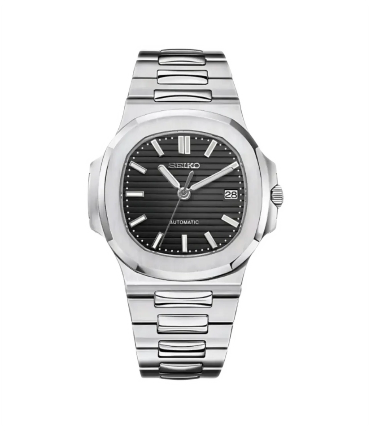 Nautilus Midnight Seiko Mod Watch | Luxury Automatic Watch
